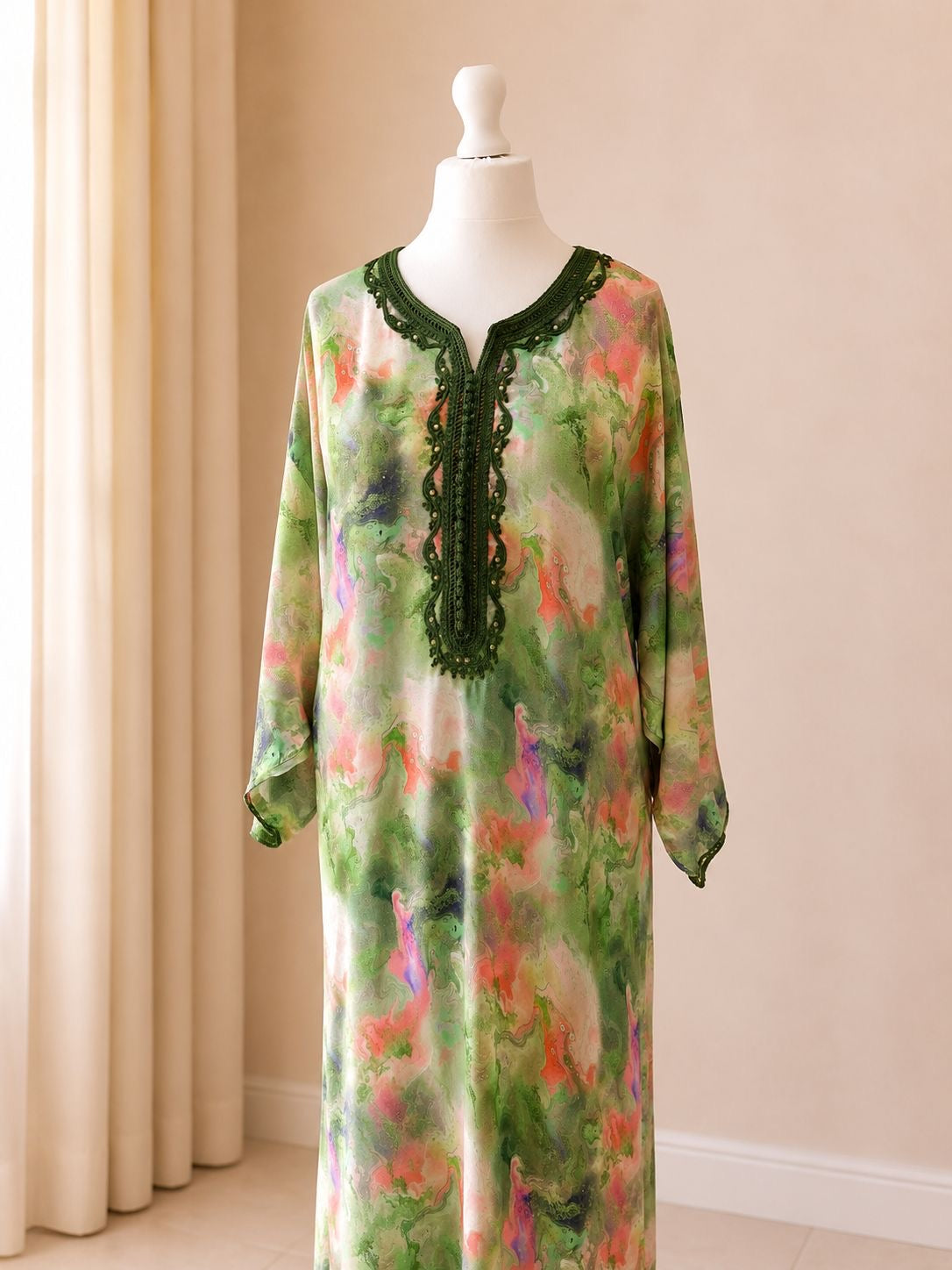 Gandoura Yasmin Green