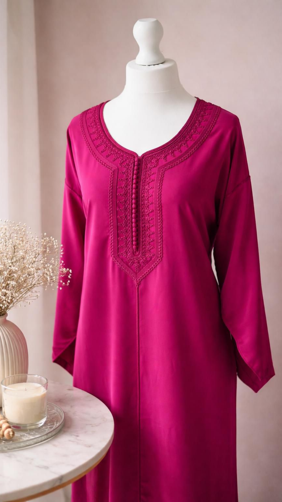 Hot Pink Gandoura