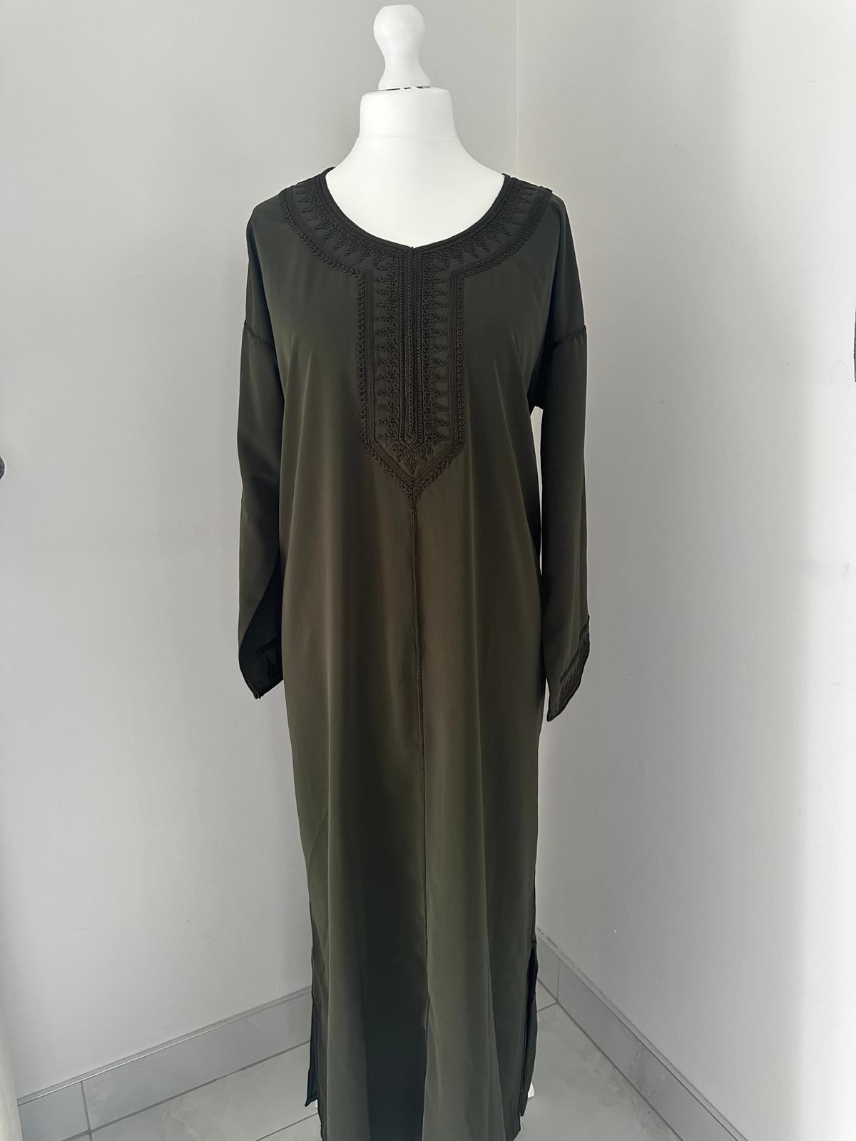 Olive Green Gandoura