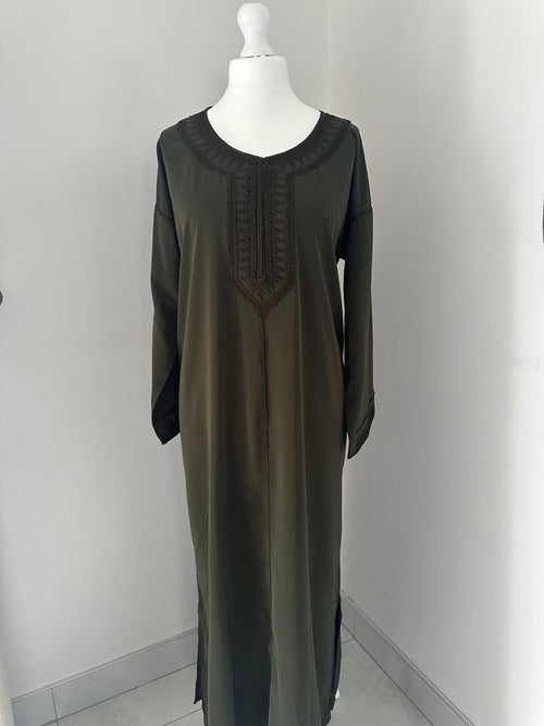 Olive Green Gandoura