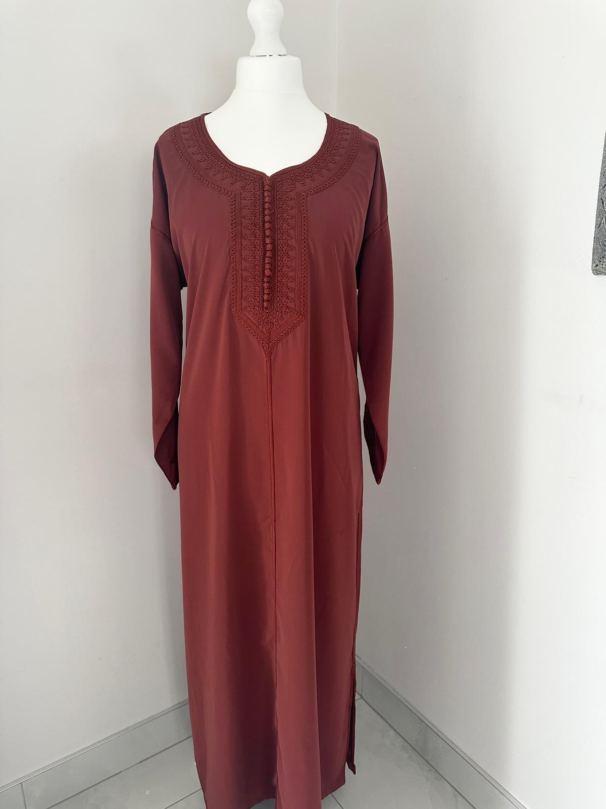 Burnt Orange Gandoura
