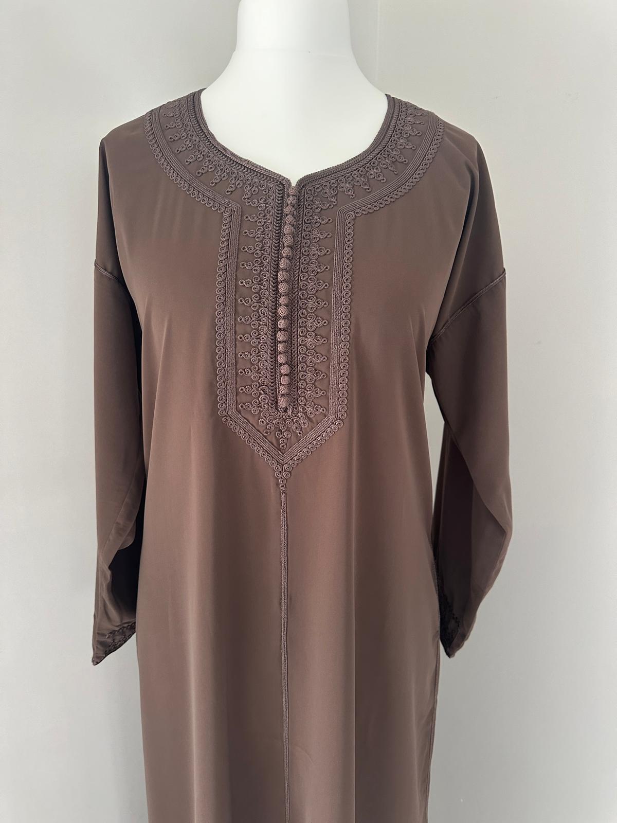 Coffee Brown Gandoura