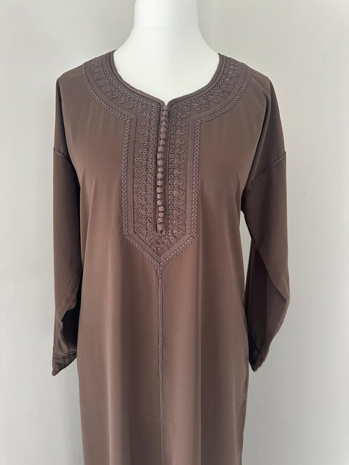Coffee Brown Gandoura