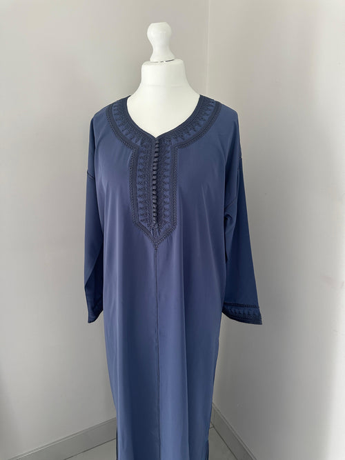Steel Blue Gandoura